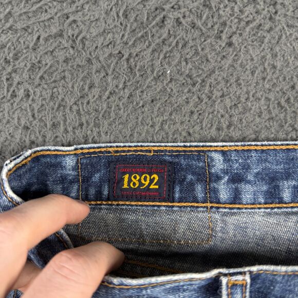 Vtg Abercrombie & Fitch Jeans Womens 29x34 Blue Flare Medium Wash Denim Y2K - Picture 3 of 13